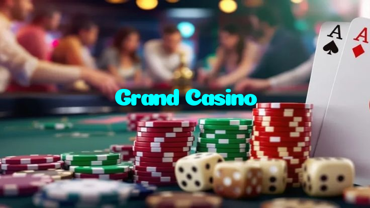 Grand Casino casino presented on mobile device in Pakistan with slots and live games