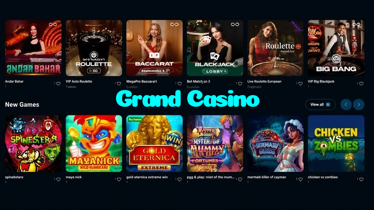 making first deposit on Grand Casino website using local payment methods in Pakistan