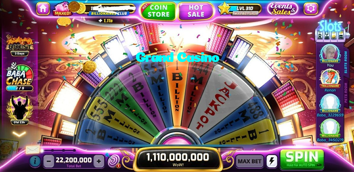 Grand Casino خوش آمدید بونس +600% پیشکش موبائل ایپ کے پروموشن سیکشن میں دکھائی دیتی ہے۔